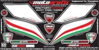 Ducati 1098 hátsó numberboard kit