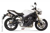 SUONO steel black dual slip-on kipufogódob, Street Triple 07-09 #2