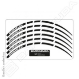 Barracuda Wheel stripes felnicsík fekete #1