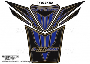 Yamaha MT-09 2013-2015 tankpad