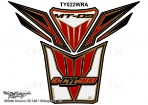Yamaha MT-09 2013-2015 tankpad