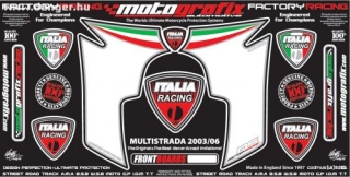 Ducati Multistrada elsõ numberboard kit
