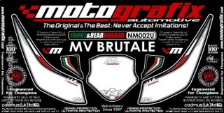 MV Agusta Brutale elsõ-hátsó numberboard kit