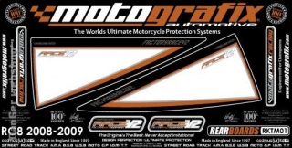 KTM RC8 hátsó numberboard kit