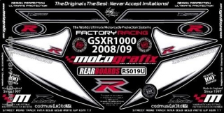 Suzuki GSXR1000 09 hátsó numberboard kit
