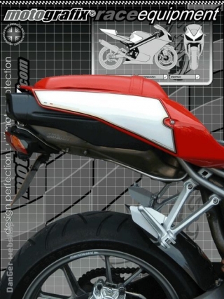Ducati 749/999 hátsó numberboard kit