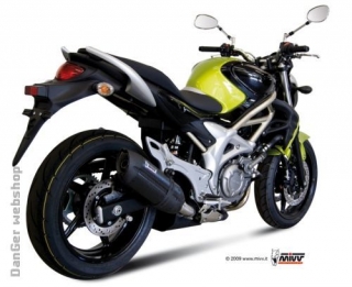 SUONO steel black slip-on kipufogódob,Gladius 09