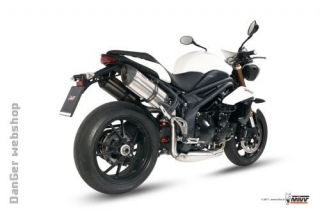 SUONO steel black Dual slip-on kipufogódob, Speed Triple 11 