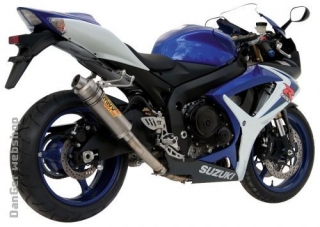GP titán slip-on kipufogódob, GSXR 600/750 06-07