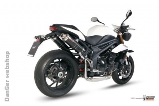 GP titán dual slip-on kipufogódob magas Speed Triple 11