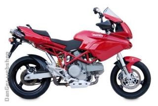 Oval karbon dual slip-on kipufogódob, Multistrada 620