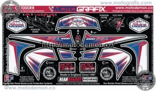 Honda CBR 1000RR 12 hátsó numberboard kit
