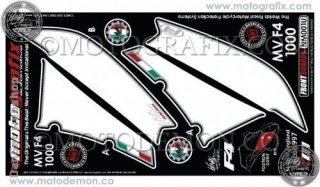 MV Agusta F4 1000  elsõ numberboard kit