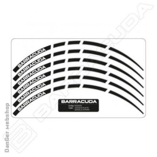 Barracuda Wheel stripes felnicsík fekete